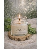 Bougie artisanale à la menthe