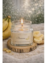 Bougie artisanal à la banane