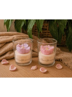 Bougie artisanale fête des mamans !