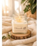 Bougie artisanale à la citronnelle et au géranium